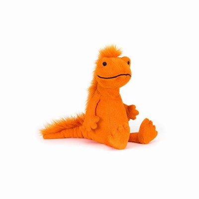 Jellycat Cruz Crested Newt USA | 17620UHSR